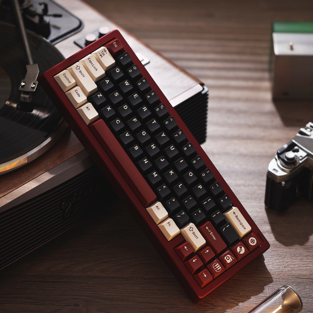 Taptempo Rome Keycap Đen PBT Bộ keycaps hồ sơ anh đào bắn đôi cho bàn phím cơ | BigBuy360 - bigbuy360.vn