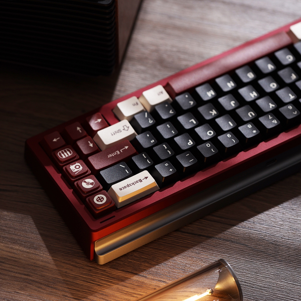 Taptempo Rome Keycap Đen PBT Bộ keycaps hồ sơ anh đào bắn đôi cho bàn phím cơ | BigBuy360 - bigbuy360.vn