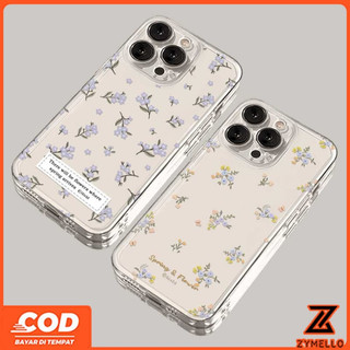 Ốp Lưng Cho OPPO Reno 15F Reno 14F 5G Reno 13F Reno12 F Reno 11F Reno 10 Reno 8Z Reno 7Z Reno 8T 5G Reno 6z Ốp Điện Thoại Di Động TPU Chống Sốc Trong Suốt Hoa Tươi Đẹp