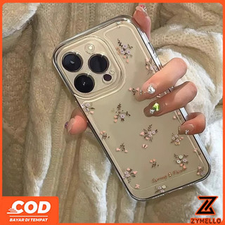 Ốp Lưng Cho OPPO Reno 15F Reno 14F 5G Reno 13F Reno12 F Reno 11F Reno 10 Reno 8Z Reno 7Z Reno 8T 5G Reno 6z Ốp Điện Thoại Di Động TPU Chống Sốc Trong Suốt Hoa Tươi Đẹp