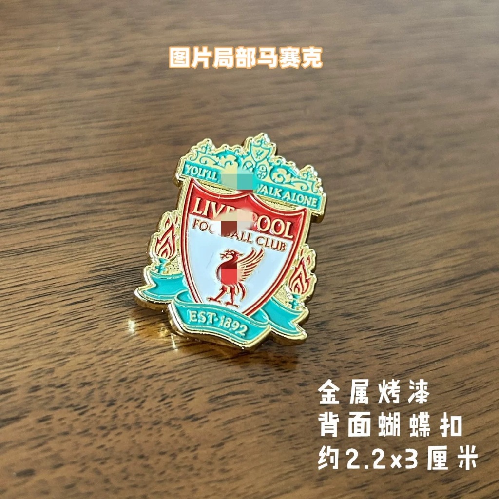 Hợp Kim Kim Loại Đội Bóng Đá Câu Lạc Bộ Logo Biểu Tượng Trâm Cài Liverpool Manchester United Chelsea LFC Huy Hiệu Cho Người Hâm Mộ Bóng Đá