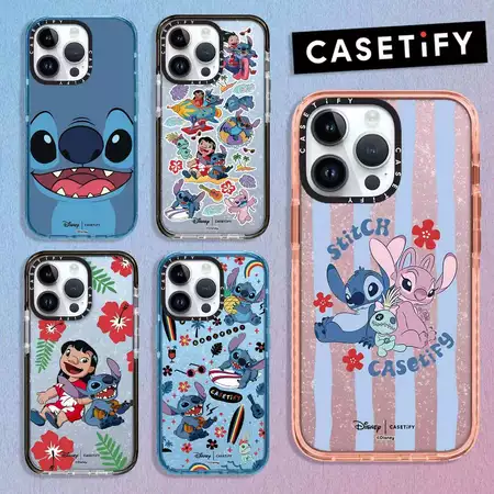 Casetify Vỏ Điện Thoại Stitch Cho iPhone16ProMax Ốp Lưng iPhone14plus / 15plus Shining Point Vỏ Điện Thoại Thích Hợp Cho iPhone11 Vỏ Điện Thoại 13Promax 14Proma 11 12 13 14 15 16 Vỏ Điện Thoại