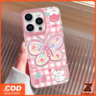 Ốp Lưng Cho Vivo V70 V60 LITE V50 LITE V40 LITE Y05 Y31 Y21D Y19S Y04 Y29 Y29S V29 V30 Y03 Y18 Y200 Y300 Vỏ Điện Thoại TPU Chống Sốc Bướm Đơn Giản