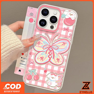 Ốp Lưng Cho Vivo V70 V60 LITE V50 LITE V40 LITE Y05 Y31 Y21D Y19S Y04 Y29 Y29S V29 V30 Y03 Y18 Y200 Y300 Vỏ Điện Thoại TPU Chống Sốc Bướm Đơn Giản