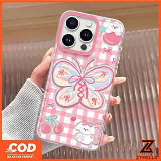 Ốp Lưng Cho Vivo V70 V60 LITE V50 LITE V40 LITE Y05 Y31 Y21D Y19S Y04 Y29 Y29S V29 V30 Y03 Y18 Y200 Y300 Vỏ Điện Thoại TPU Chống Sốc Bướm Đơn Giản