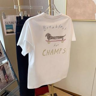 Thương hiệu HIIXIIVI Áo thun Cotton Oversize nữ tay ngắn Baggy Loose Top độc đáo Ootd 2025 Lives