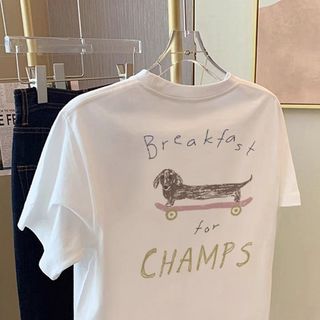 Thương hiệu HIIXIIVI Áo thun Cotton Oversize nữ tay ngắn Baggy Loose Top độc đáo Ootd 2025 Lives