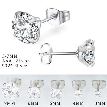 Crystal Earrings for Men