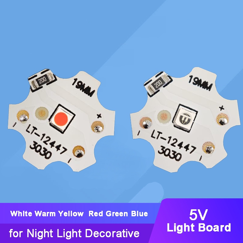 10 chiếc DC 5V 19mm Đèn LED Bảng Nguồn Đèn Cho Đèn Ngủ | Shopee Việt Nam
