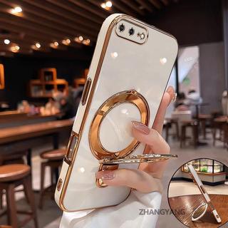 Ốp Lưng Cho iPhone 7 plus 8 plus 6 plus 6s plus 7 8 6 6s Thẩm Mỹ Thiết Kế Mới Mạ Điện Silicon TPU Vỏ Điện Thoại Với Giá Đỡ Điện Thoại Đa Năng Dành Cho Bé Gái Và Bé Trai