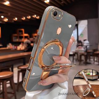 Ốp Lưng Cho OPPO F5 F7 Thẩm Mỹ Thiết Kế Mới Mạ Điện Silicon TPU Ốp Lưng Điện Thoại Đa Năng Cho Bé Gái Và Bé Trai