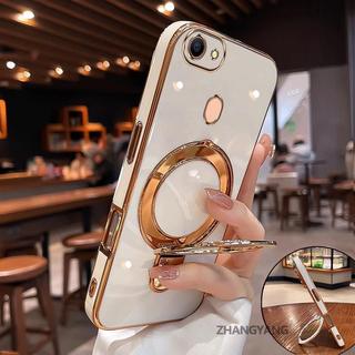 Ốp Lưng Cho OPPO F5 F7 Thẩm Mỹ Thiết Kế Mới Mạ Điện Silicon TPU Ốp Lưng Điện Thoại Đa Năng Cho Bé Gái Và Bé Trai