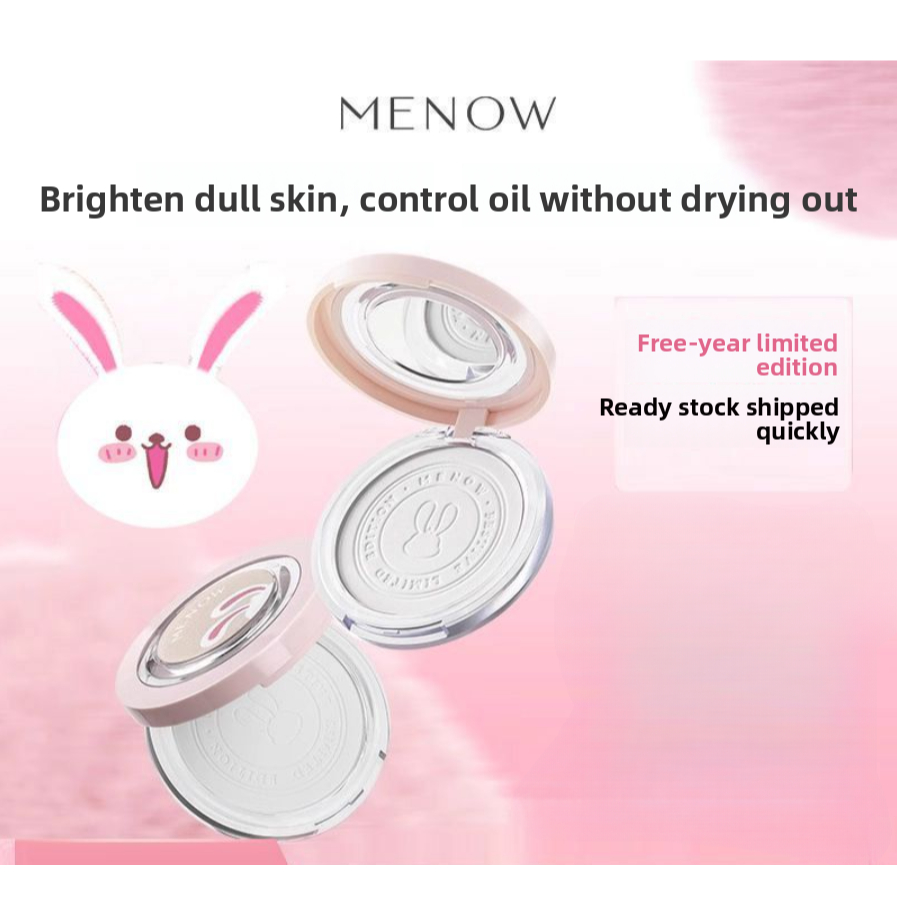 MENOW # Rabbit Powder Concealer Kiểm soát dầu Bột trong suốt tự nhiên ...