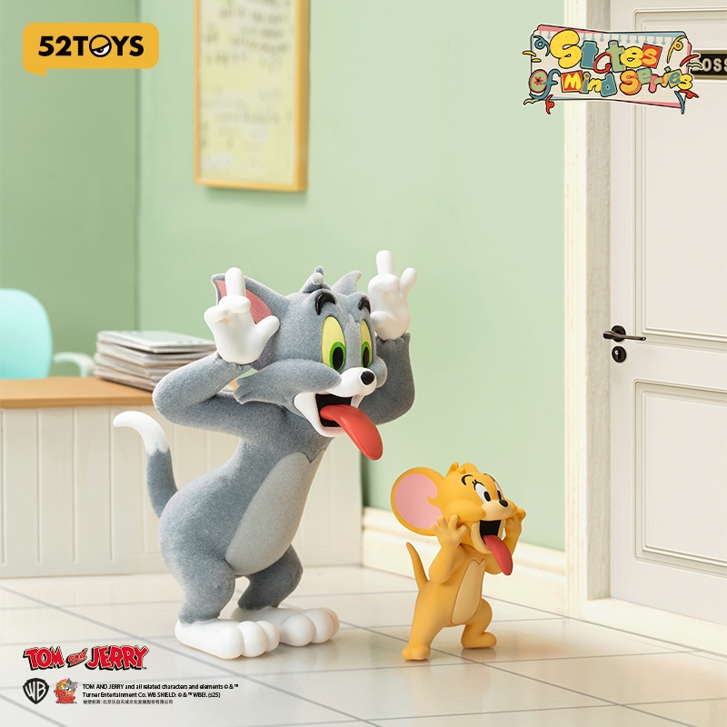 52TOYS TOM and JERRY States of Mind Series Blind Box Figure Toy | BigBuy360 - bigbuy360.vn