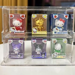 ZW [Chính hãng] (Hộp một loại) Sanrio Family Rice Grain Doll Mini Cute Grain Series Hộp bí ẩn Hợp thời trang Đồ chơi búp bê sưu tập