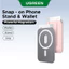 Đế & Ví điện thoại Snap-on UGREEN Nam châm mạnh mẽ Android / iPhone Universal