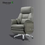 ThroneX Ghế văn phòng ngả điện da thật chính hãng, ngồi thoải mái dài hạn — ảnh 1