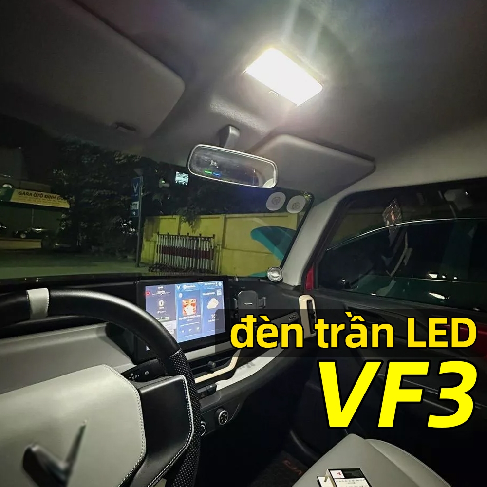 TUFFOO 2 bóng đèn VF3 đèn trần LED - 6000K Trắng / 4300K Trắng ấm