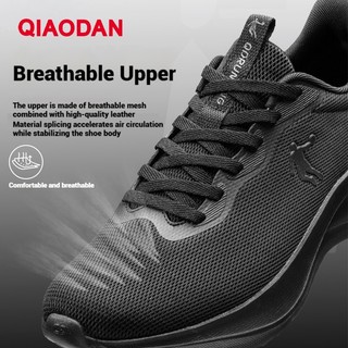 Qiaodan Comfort Run Nam Giày Chạy Bộ Thoáng Khí Chống Sốc Phục Hồi Thoải Mái QXB023252221R
