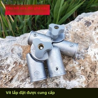 Ghế câu cá điều chỉnh kết nối lưng ghế tựa gấp sửa đổi bộ điều chỉnh vít đĩa bánh răng bàn chân lớn phụ kiện sau