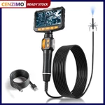CENGIMO 180° Ống nội soi lái kép Full HD Camera nội soi cho hệ thống thoát nước gia đình Kiểm tra an ninh gia đình Động cơ bảo trì ô tô Carbon Nạp xi lanh Phát hiện đường ống — ảnh 1