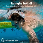 RHYFELL Swim5 Tai nghe dẫn truyền qua xương khi bơi Chất liệu silicon lỏng thân thiện với da Chống nước và chống bụi IP68 Thời lượng pin cực dài 8 giờ Tai nghe thể thao tai nghe không dây — ảnh 3