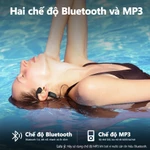 RHYFELL Swim5 Tai nghe dẫn truyền qua xương khi bơi Chất liệu silicon lỏng thân thiện với da Chống nước và chống bụi IP68 Thời lượng pin cực dài 8 giờ Tai nghe thể thao tai nghe không dây — ảnh 2