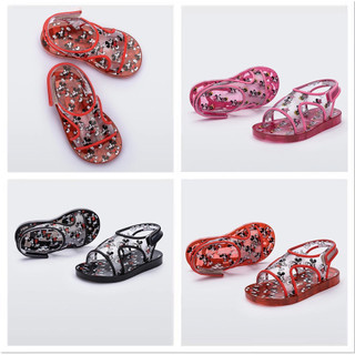 Giày Trẻ Em Mickey Minnie 2026 Phong Cách Mới Melissa Trẻ Em Hoạt Hình Giày Sandal Đi Biển