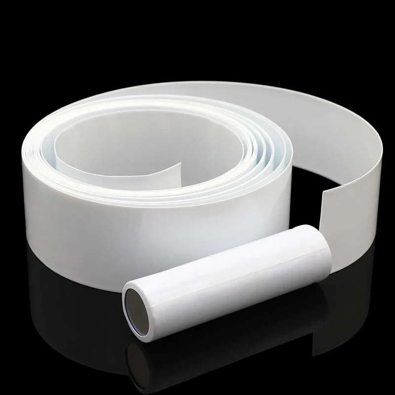 Ống co nhiệt PVC Chiều rộng ống cách nhiệt 7mm ~ 300mm Vỏ bọc màng Lithium Vỏ cáp Chống ẩm Chống bụi Trắng / Trong suốt