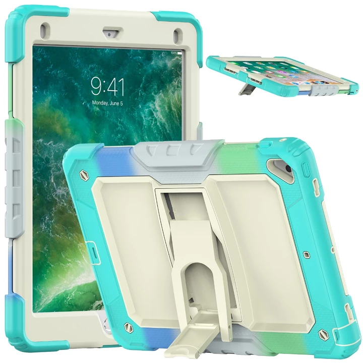 Ốp lưng NEOMIXX dành cho Apple iPad (A16) thế hệ 11/10/9/8/7/6/5 kích thước 11''/10.9''/10.2"/9.7", ốp iPad Mini 8.3" 7.9", iPad Air 13"/11"/10.9"/10.5", vỏ iPad Pro 12.9" với Ngăn cắm Bút, Dây đeo Va