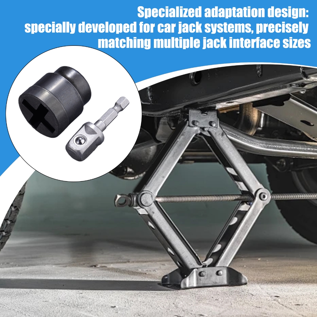 RV San Bằng Kéo Jack Ổ Cắm Máy Khoan Adapter Tự Động Sửa Chữa Phụ Kiện Cho Xưởng Nhà Để Xe Trailer RV greiwe2vn