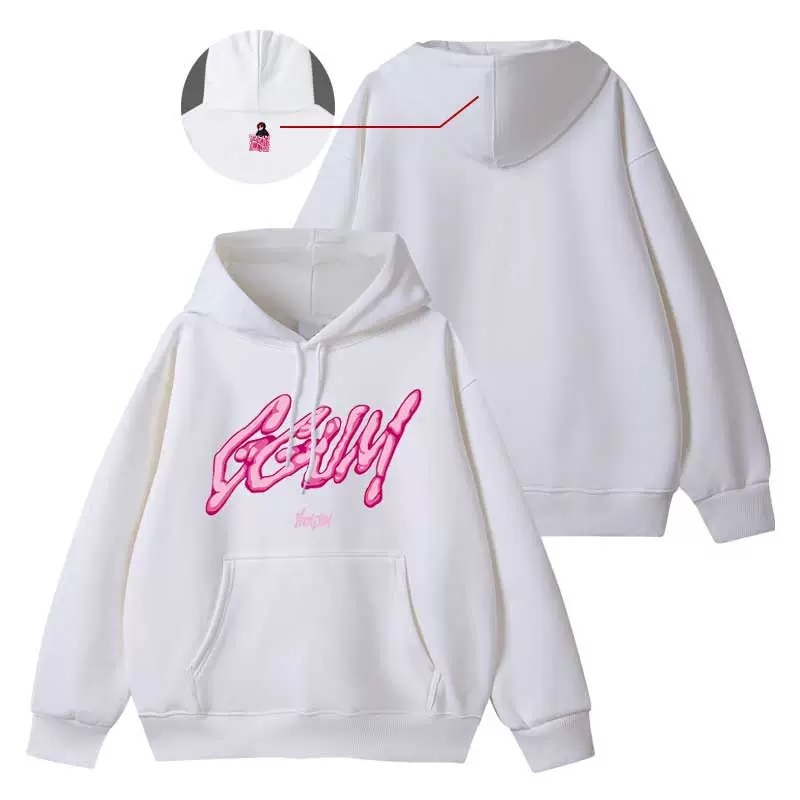 5y GGUM Áo Khoác Anime Áo Unisex Dài Tay Top Cosplay 3D Chui Đầu