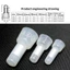 5 ~ 50 Chiếc Nylon Uốn Nắp Thiết Bị Đầu Cuối Dây Kết Nối Nhanh docking Đóng Nắp Cách Nhiệt Quạt Điện Dây Thiết Bị Đầu Cuối