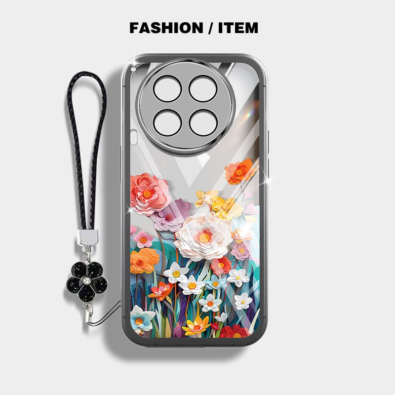 Ốp Điện Thoại YBD Cho Tecno Camon 30 Pro Camon 30S Pro CL6 CL6K CL7 CLA5 INS Phong Cách Người Nổi Tiếng Cùng Phong Cách Hoa Biển