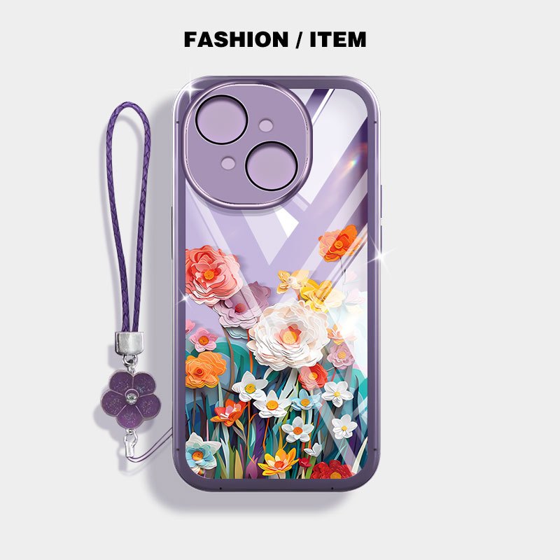 Ốp Điện Thoại YBD Cho Tecno Spark Go 1S Spark Go 1 2024 ITEL A50C A06 Tecno POP 9 KL4h Spark Go 2025 INS Style Người Nổi Tiếng Cùng Phong Cách Hoa Biển
