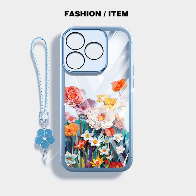 Ốp Điện Thoại YBD Cho Realme Note 80 70 70T C63 C61 C65S INS Phong Cách Người Nổi Tiếng Cùng Phong Cách Hoa Biển