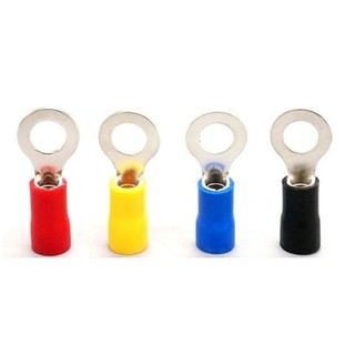 RV series Đầu nối dây cách điện loại chữ O Đầu nối điện Thiết bị đầu cuối Dây cáp âm thanh ô tô Đầu nối uốn