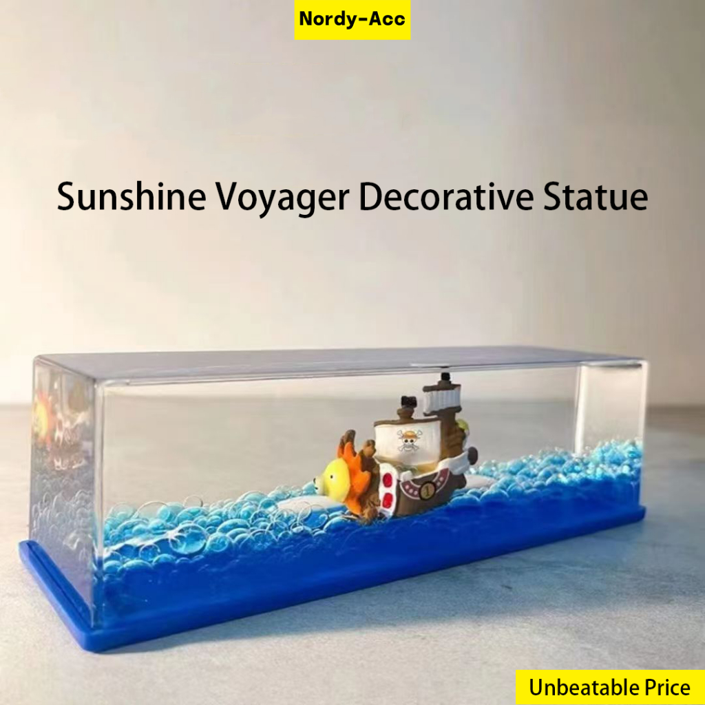 One Piece Trang Trí Ô Tô Luffy Ace Sunny Ship Chai Trang Trí Quà Tặng Thời Trang