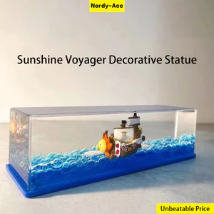 One Piece Trang Trí Ô Tô Luffy Ace Sunny Ship Chai Trang Trí Quà Tặng Thời Trang