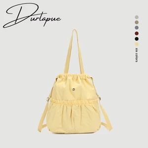Ba lô dây rút, Thời trang, Dung tích lớn, Unisex, Dễ kết hợp, Thích hợp cho học sinh, Chất liệu vải, Hỗ trợ di động và ba lô