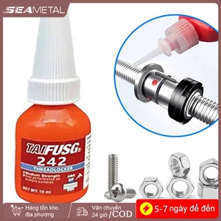 SEAMETAL 10ml Threadlocker 242 Độ bền trung bình Threadlocker Keo dán Caulk Sealer Dụng cụ phần cứng