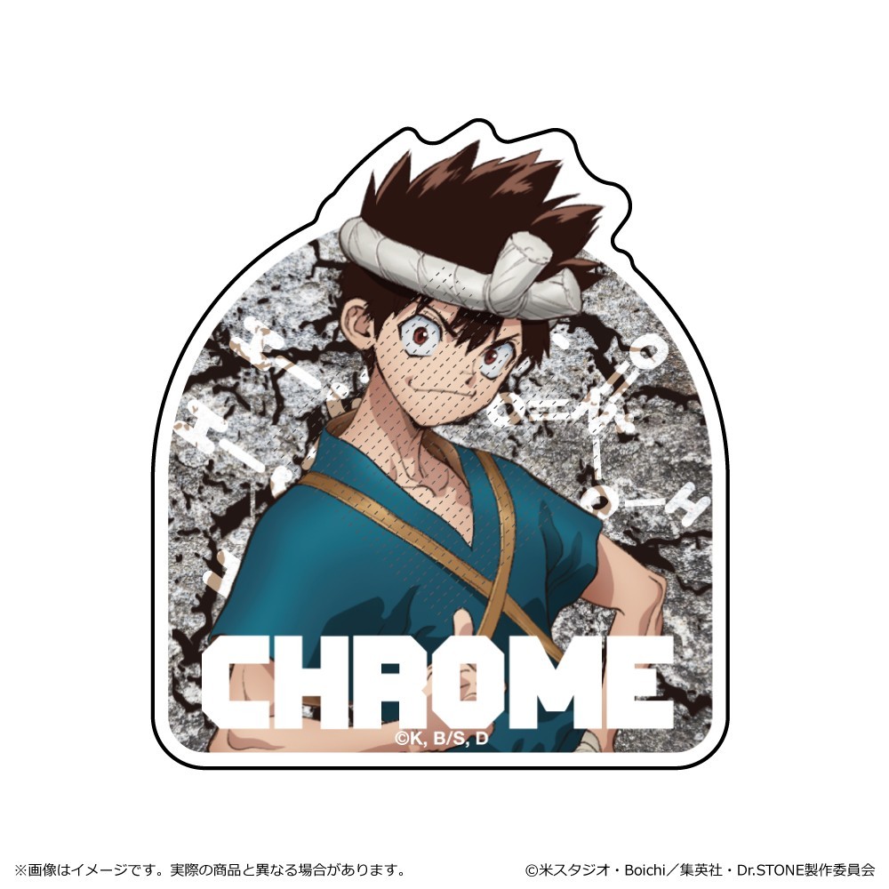 Dr.STONE Acrylic Đứng Senku Ishigami Chrome Gen Asagiri Móc Khóa Acrylic Móc Khóa Anime Merch Bộ Sưu Tập Quà Tặng