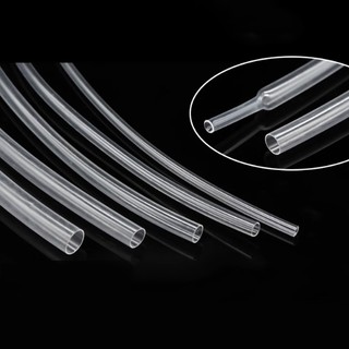 1Meter Ống co nhiệt Tường siêu mỏng 1 ~ 15mm 2: 1 Dây tai nghe co nhiệt linh hoạt Dây cáp âm thanh Vỏ bọc bọc