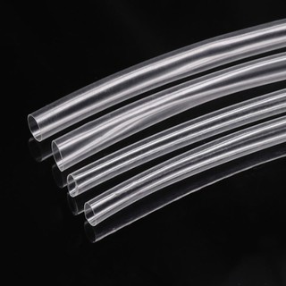 1Meter Ống co nhiệt Tường siêu mỏng 1 ~ 15mm 2: 1 Dây tai nghe co nhiệt linh hoạt Dây cáp âm thanh Vỏ bọc bọc