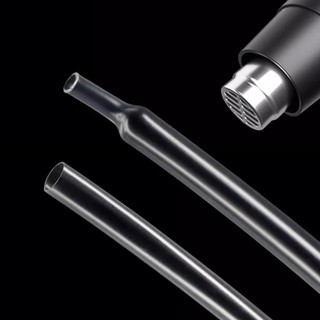 1Meter Ống co nhiệt Tường siêu mỏng 1 ~ 15mm 2: 1 Dây tai nghe co nhiệt linh hoạt Dây cáp âm thanh Vỏ bọc bọc