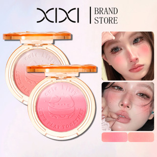 Cute Kitty Palette Má Hồng Chuyển Sắc XIXI - Chống Thấm Nước Cao Sắc Tố Phong Cách Hàn Quốc Tự Nhiên Trang Điểm Khỏa Thân Phấn Má Hồng M04