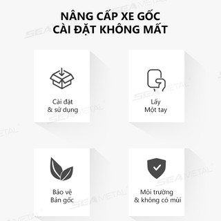 SEAMETAL Cửa Ô Tô Cốc Hộp Đựng Mặt Sau Kẹp Thiết Kế Giá Đựng Đồ Uống Thùng Chứa Đồ Đa Năng Ghế Ô Tô Lưng Cốc Nước Hộp Người Tổ Chức Bỏ Túi