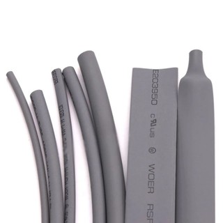 Đường kính 1 ~ 50mm Ống co nhiệt Polyolefin Bảo vệ bọc dây Tỷ lệ co 2: 1 Vỏ cáp cách nhiệt Màu xám / Cam / Nâu / Tím
