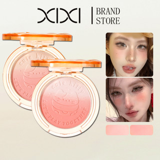 Cute Kitty Palette Má Hồng Chuyển Sắc XIXI - Chống Thấm Nước Cao Sắc Tố Phong Cách Hàn Quốc Tự Nhiên Trang Điểm Khỏa Thân Phấn Má Hồng M04