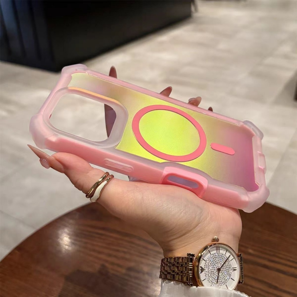 Ốp lưng cứng chống rơi 2 in1 / bốn góc có dây buộc tương thích cho iPhone 11 12 pro max 13 pro max 14 pro max 15 pro max 16 pro max